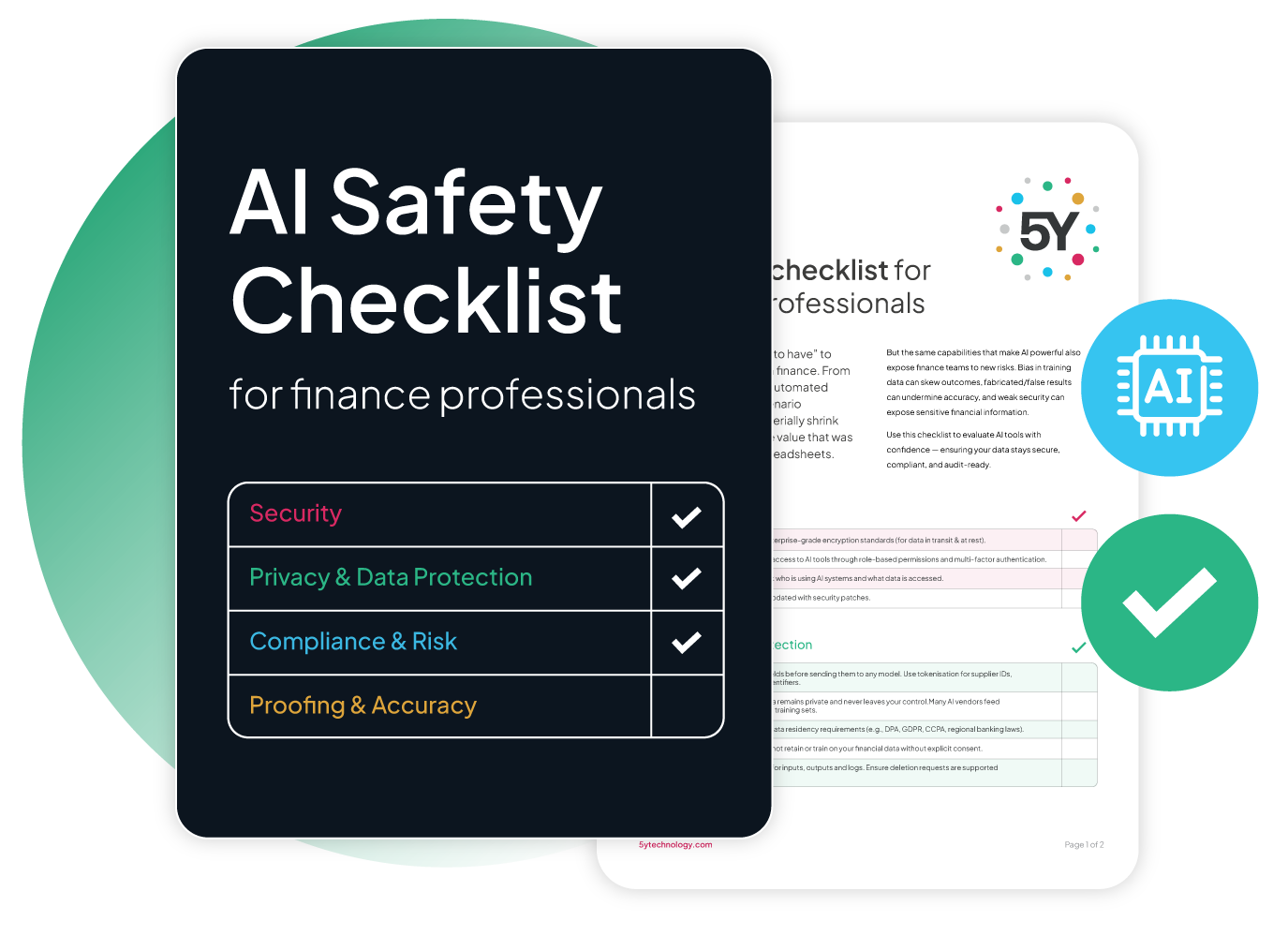 The AI safety checklist for finance professionals