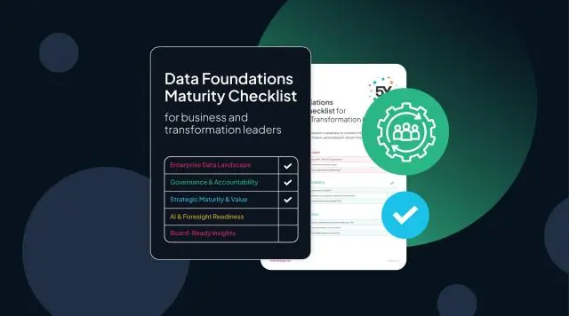Data Foundations Maturity Checklist for Executives