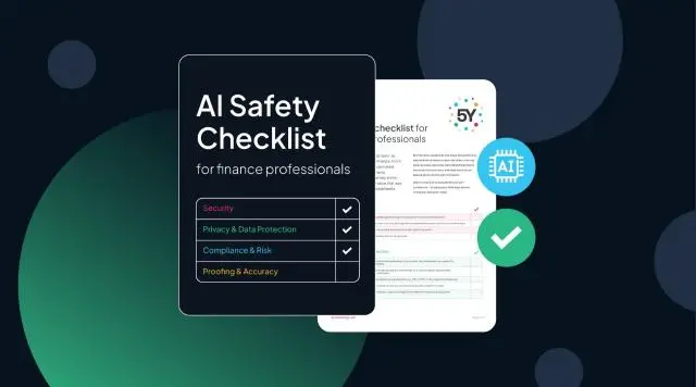 The AI safety checklist for finance professionals
