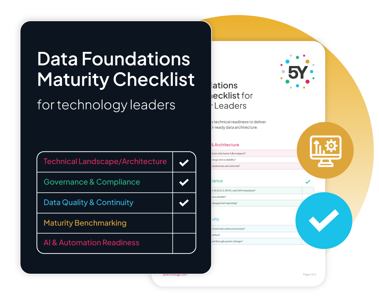 Data Foundations Maturity Checklist for technology leaders